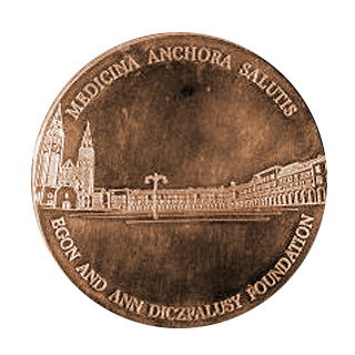 The Diczfalusy Foundation's Young Scientist Award - Medal - Back