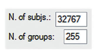 Figure 5: Input data boxes